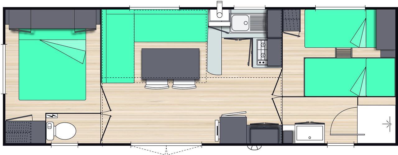 Var Mobil Home, Les Prairies De La Mer Grimaud Luaran gambar